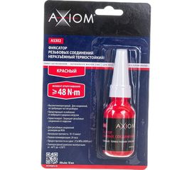 Фиксатор резьбовых соединений не разъёмный AXIOM красный 10мл 11604841 