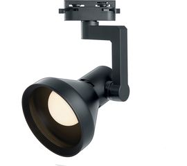 Трековый однофазный светильник на шинопровод FERON E27, AL193, 50W, 230V, черный 41598 