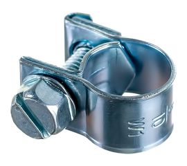 Металлические хомуты СИБРТЕХ, MINI 8-10мм, ширина 9мм, винтовой, W1, 2шт 47501 