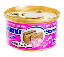 Ароматизатор на панель без крышки ABRO INDUSTRIES INC Органик Баббл Гам AS-560-BG 