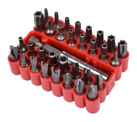 Набор специальных бит 33 шт, CrV VOREL 66330 