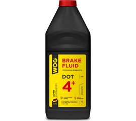 Тормозная жидкость WOG DOT 4+, 1 л WGC0141 