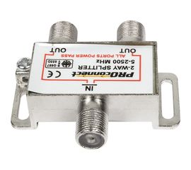 Делитель PROconnect ТВ х 2 под F разъём 5-2500 МГц СПУТНИК 05-6201-4 