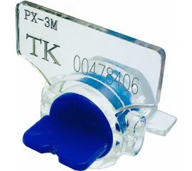 Пломба роторная рх-3М (для счётчиков) ТПК Технологии Контроля Цвет: синий 24127 