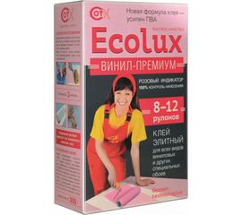 Клей для обоев ECOLUX Винил-Премиум 300 г 4607133681548 