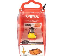 Фреза кромочная калевочная (22.2х13 мм; R4.8 мм; подшипник 12.7 мм) VIRA 553350 