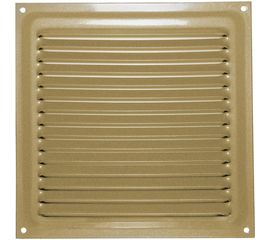 Решетка вентиляционная 150х150 мм золотой металлик Трибатрон 87136 