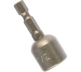 Головка-вставка магнитная 6-гранная (13 мм; 45 мм; 1/4"") для шуруповерта ЭВРИКА ER-90508C 