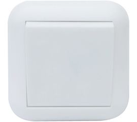 Одноклавишный выключатель Duwi скрытой проводки, серия Basis, белый 26462 0 