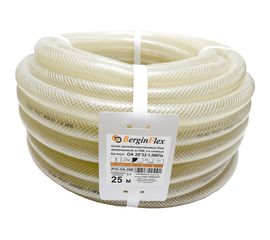 Шланг ПВХ маслобензостойкий/прозрачный (25х32мм; 10 атм.; 25 м) Berginflex PVC-OA-25B 