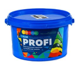 Акриловая эмаль ФАБРИКА ЦВЕТА EU-30 PROFI матовая 2,5 кг ТД000001702 