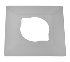 Декоративная рамка Bylectrica накладка под выключатель, светло-серый, ЮЛИГ.735212.410 с/серый 