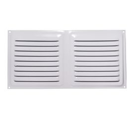 Решетка вентиляционная 100х200 мм белая Трибатрон 87128 