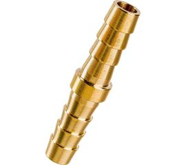 Штуцер двухсторонний елочка 8 мм - 8 мм Pegas pneumatic 3405 