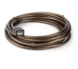 Удлинительный кабель Telecom USB2.0 AM/AF прозрачная изоляция, 5.0m VUS6956T-5M 