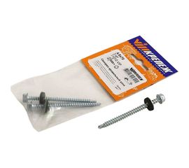 Кровельный саморез VIPкрепеж цинк 4,8/70 2шт 11010 VIP 