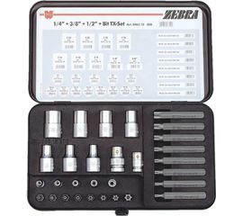 Набор бит и торцевых головок 30 шт Wurth 096512 300060 1 