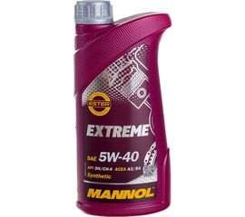Синтетическое моторное масло MANNOL EXTREME 5W40 1 л 1020 