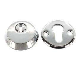 Накладная декоративная броненакладка DOORLOCK DL DEF5512 CP полированный хром, А=53-82мм 73372 