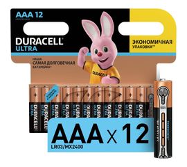 Батарейки Duracell LR03-12BL Ultra Power 12 шт Б0038767 