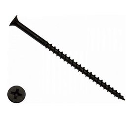 Саморезы KITKREP 4,2х76 потай, крупная резьба, оксид., 1 кг DC42076kg10 