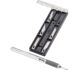 Нож-ручка KWB 6 лезвий, футляр 14920 