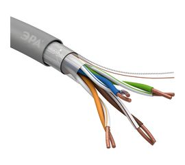 Кабель ЭРА витая пара F/UTP 4x2x24AWG Cat5e CU PVC 305 м Б0044688 