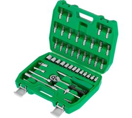 Набор инструментов INTERTOOL 46 шт, 1/4", Cr-V ET-6046 
