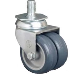 Колесо аппаратное сдвоенное с болтом М10 50 мм MFK-TORG ET05-MKT-50 