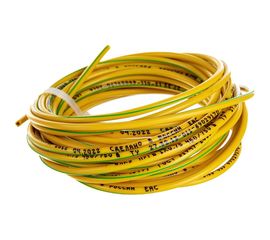 Провод ПУГВ Торкабель 0,75 желтый-зеленый 5 м в упаковке 0749524536731 