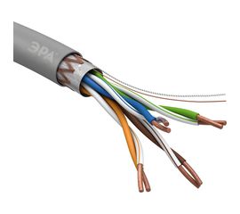 Кабель ЭРА витая пара SF/UTP Cat5e4x2x24 AWG CU PVC 305м Б0044691 