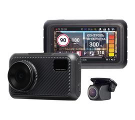 Видеорегистратор ROADGID Premier 3 Carbon 2CH с сигнатурным радар-детектором, Wi-Fi и GPS 1045110 