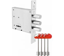 Врезной сувальдный замок Fuaro V10/S-60.00.3R14, 4 кл. 36239 