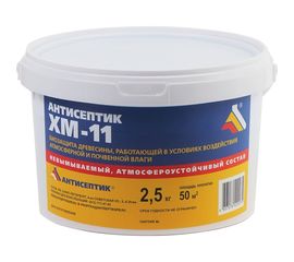 Невымываемый антисептик ЗАО "Антисептик" ХМ-11 ведро 2.5 кг 00-00003706 