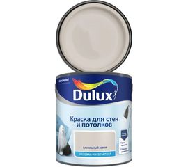 Краска для стен и потолков DULUX матовая, ванильный зефир, 2.5 л 5557088 