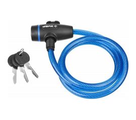 Тросовый замок Зубр Профессионал 3 ключа в комплекте длина троса 950 мм d 10 мм 37261-95 