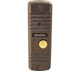 Цветная вызывная панель видеодомофона Tantos WALLE+ медь 