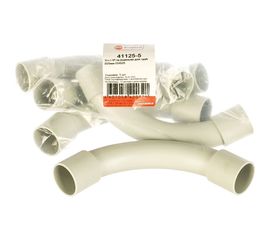 Угол 90 градусов Экопласт CUG25 единый для труб D25мм, 5шт 41125-5 