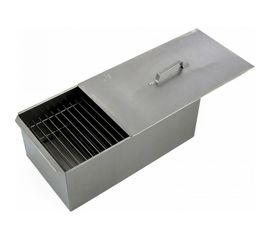 Двухъярусная большая коптильня Россия 600х320х250 мм, 0.8 мм, с поддоном 69529 