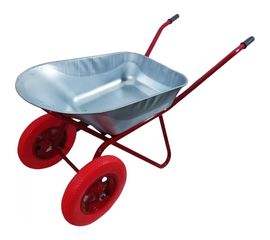 Строительная тачка LWI 110 л, 200 кг LWI110х2ПУ 