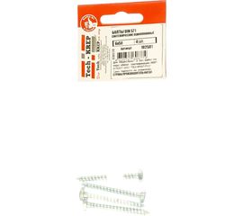 Сантехнический болт DIN 571 оцинкованный 6х50, 4шт - пакет Tech-Krep 102581 