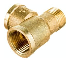 Тройник LEXLINE 1/2 вн/вн/нар., латунь 15 Украина 511769 