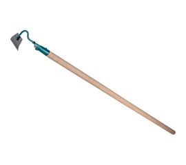 Тяпка с деревянным черенком Gigant 120x50 мм, нержавеющая сталь GHS-06 