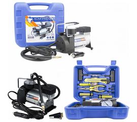 Компрессор АК-35 Nova Bright, 35 л/мин.,140 PSI, 12В, металлический корпус 47639 