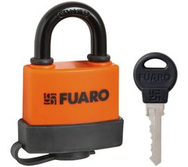 Навесной замок Fuaro PL-3650 50 мм 3 англ.кл. БЛИСТЕР 26401 