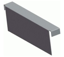 Торцевая заглушка LANMASTER для лотка MT100x100 LAN-MT-AT100x100EZ 