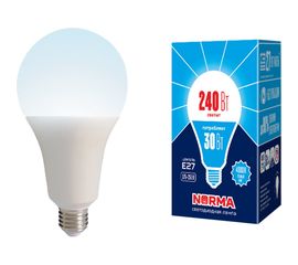 Светодиодная лампа Volpe LED-A95-30W/4000K/E27/FR/NR матовая UL-00005605 