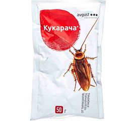 Гранулы от тараканов и мокриц Avgust Кукарача 50 г A00493 