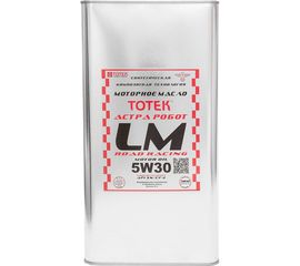 Моторное масло ТОТЕК Астра Робот LM Road Racing SAE 5W30 5л LMRR530005 