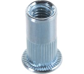 Заклепка-гайка ЦКИ М6х19.5 Плоск. Рифл. Удл. СТ. Ц под пакет 3.0-5.5 мм 500 шт. 50414 